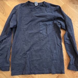 Classic Navy Long Sleeve Tee
